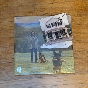 Noah Kahan vinyl with signed insert